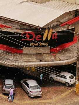 Foto aérea da Della Panificadora Nova Suíça