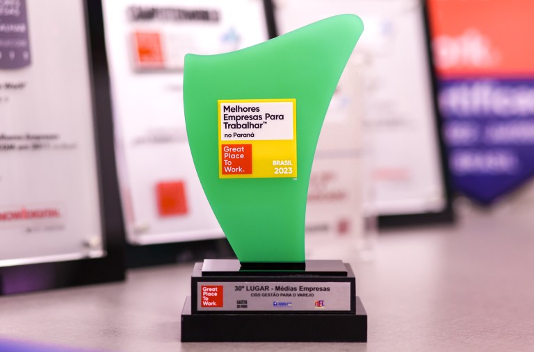 Troféu de melhores empresas para trabalhar no Paraná