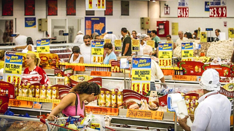Vendas de Supermercados sobem 1,7%