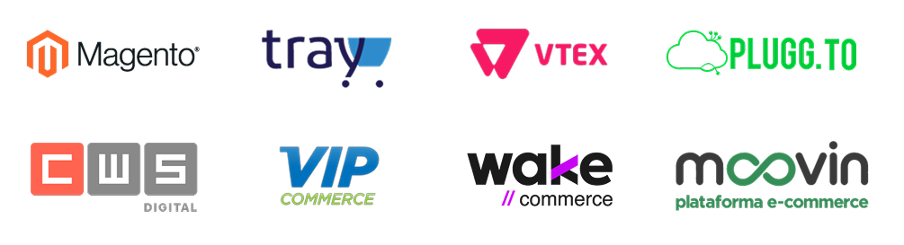 Logos de plataformas integradas o CISSPoder - Magento